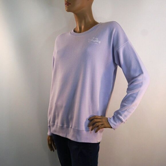 Abercrombie Kids Soft Colagiate Lilac Sweatshirt Size 15 / 16 - Picture 1 of 10
